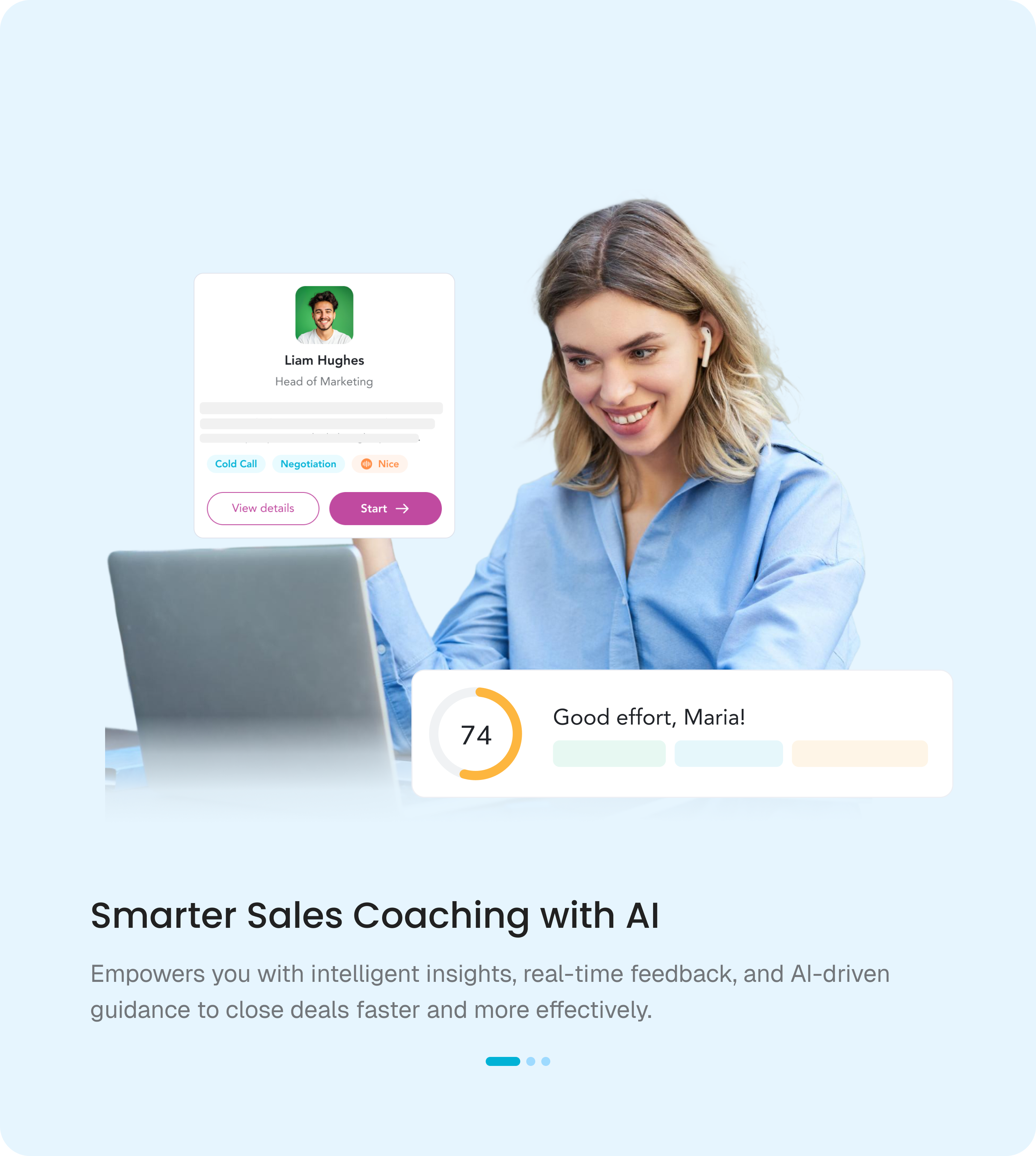 Smarter Sales Coaching with AI